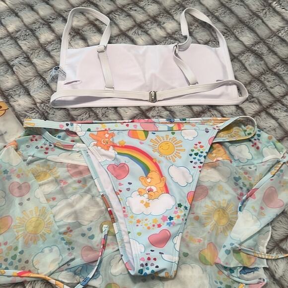 SHEIN X Care Bears Bikini and Cover Up Set - Picture 5 of 5